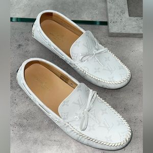Louis Vuitton white shoes